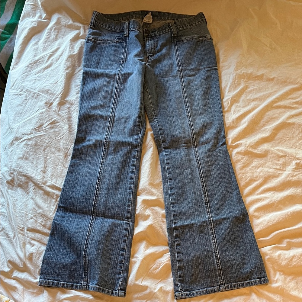 Vintage 2000s GAP Women's Flare Jeans 14